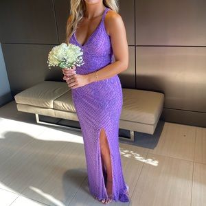 Purple Prom Dress from Terry Costa